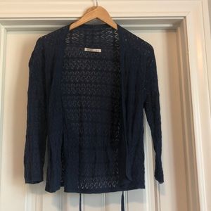 Old Navy light knit cardigan with waist tie